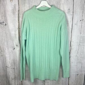 Vintage Esprit Lambswool Sweater Dress Tunic Size Large Mint   232